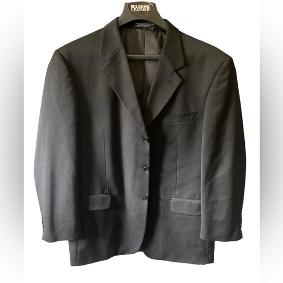 Other - Black  Casuals Sport Coat Blazer Jacket Mens 43R with 3 Front Button